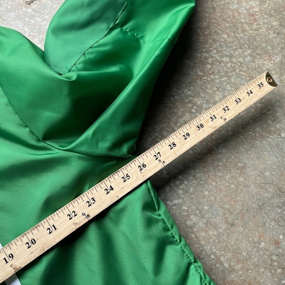 Vintage RARE 60s 70s Ford Mustang Cobra Racing Jacket Green Faux Fur Men XL - Picture 10 of 13